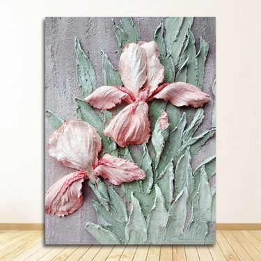 Elegant Scandinavian Flower Canvas Art - InspiredGrabs.com